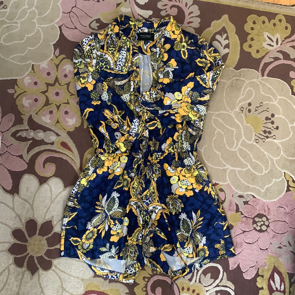 Limited edition banana republic romper